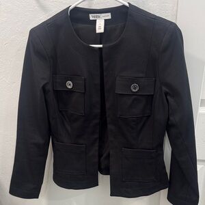 White House Black Market Classic Black Blazer
